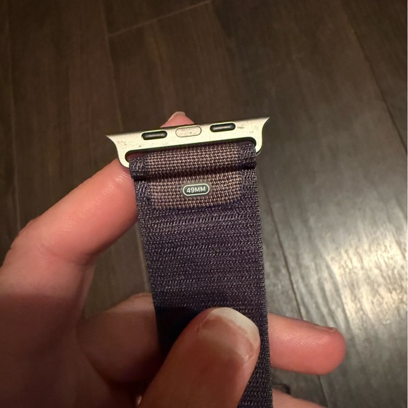 49mm Indigo Alpine Loop - Large - Natural Titanium Finish - Picture 5 of 7